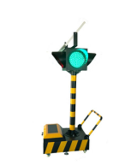 伊吾太阳能移动信号灯